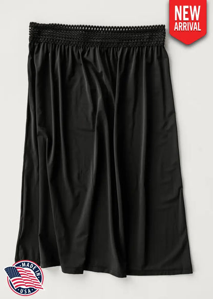 Women’s Black Half Slip - IC Layering Essentials