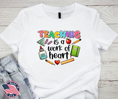 Work Of Heart – Multi Shirt
