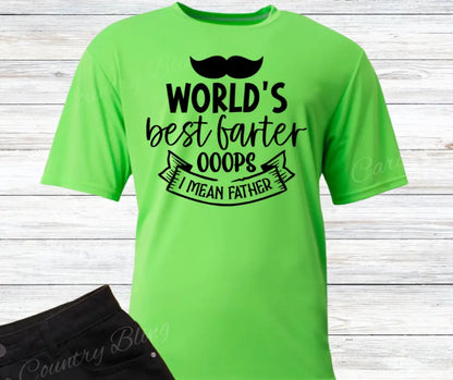 World’s Best – Multi Small / Green / Short Shirt