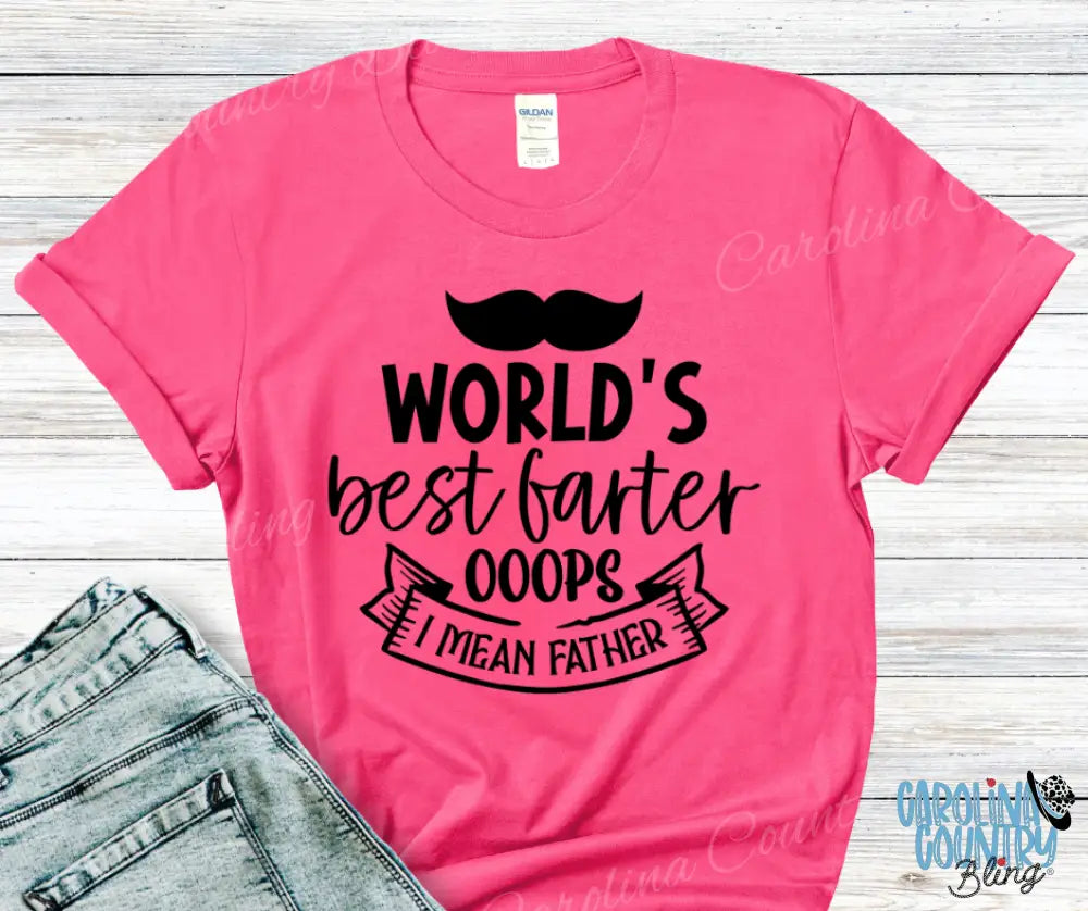 World’s Best – Multi Small / Pink Shirt