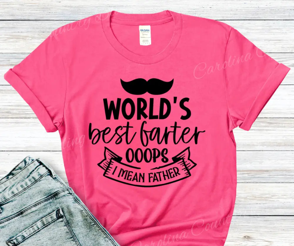 World’s Best – Multi Small / Pink Shirt