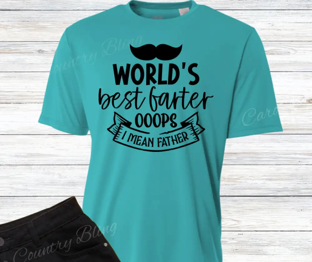 World’s Best – Multi Small / Teal / Short Shirt