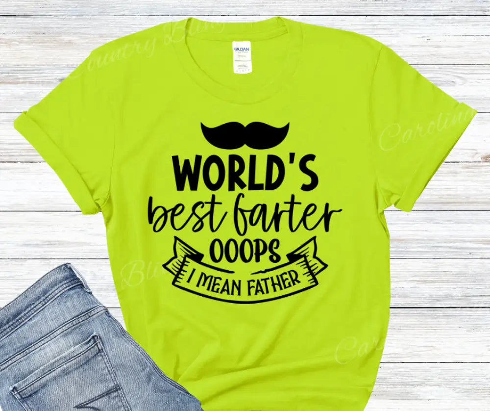 World’s Best – Multi Small / Green Shirt