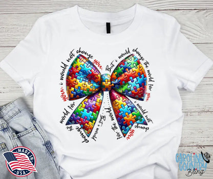 Would Not Change You – White Small / Short Shirt