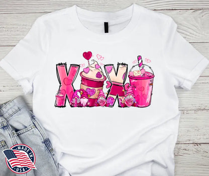 Xoxo – Pink Small / Short Shirt
