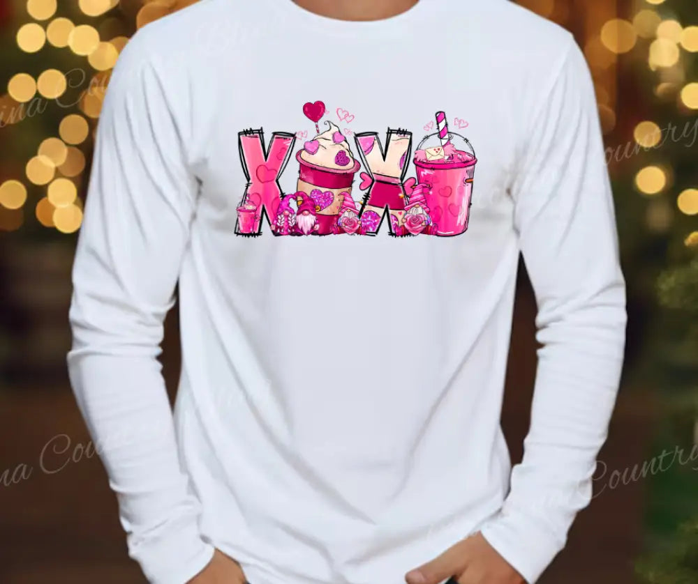Xoxo – Pink Small / Long Shirt