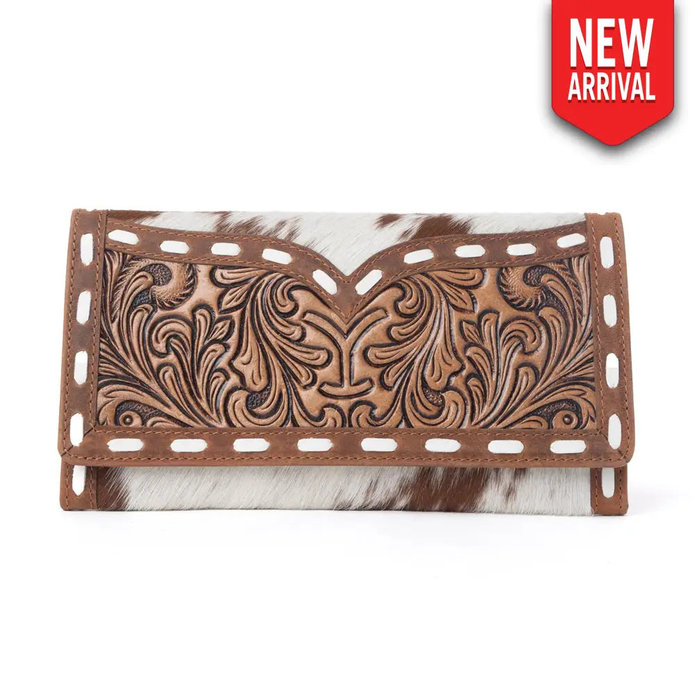 Yellowstone Sienna Stockyard - Brown - Cream Cocoa - Wallets