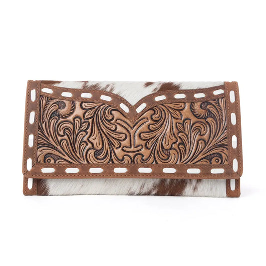 Yellowstone Sienna Stockyard - Brown - Cream Cocoa - Wallets