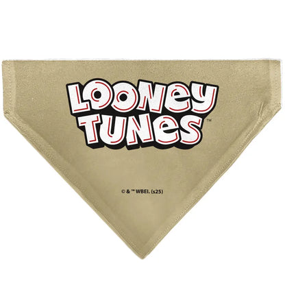 Pet Bandana - LOONEY TUNES Yosemite Sam Face Close-Up Tan - Pet Bandanas