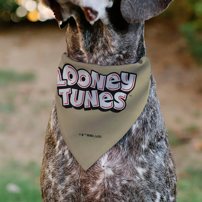 Pet Bandana - LOONEY TUNES Yosemite Sam Face Close-Up Tan - Pet Bandanas