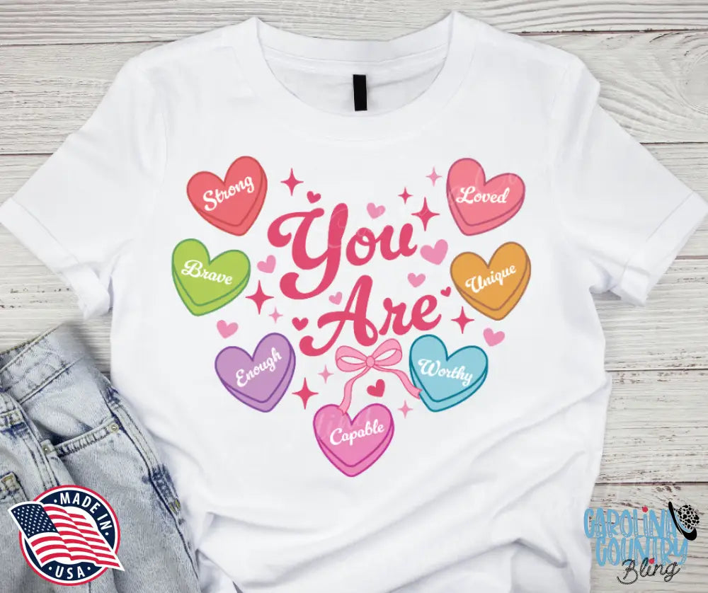 You Are – White Small / Short Shirt