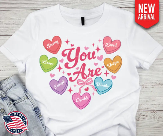 You Are – White Small / Short Shirt