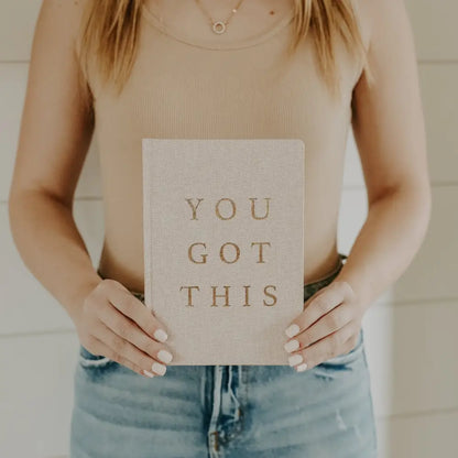 You Got This Fabric Journal - Notebooks