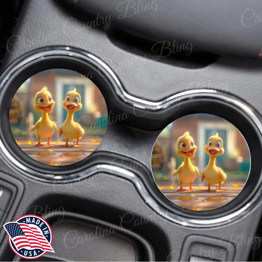 You Have A Friend In Me – Yellow Car Coaster