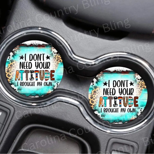 Your Attitude Multi Car Coaster