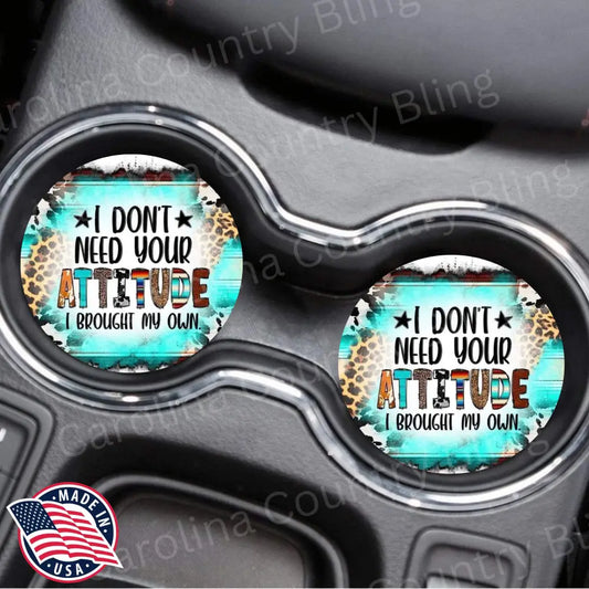 Your Attitude Multi Car Coaster