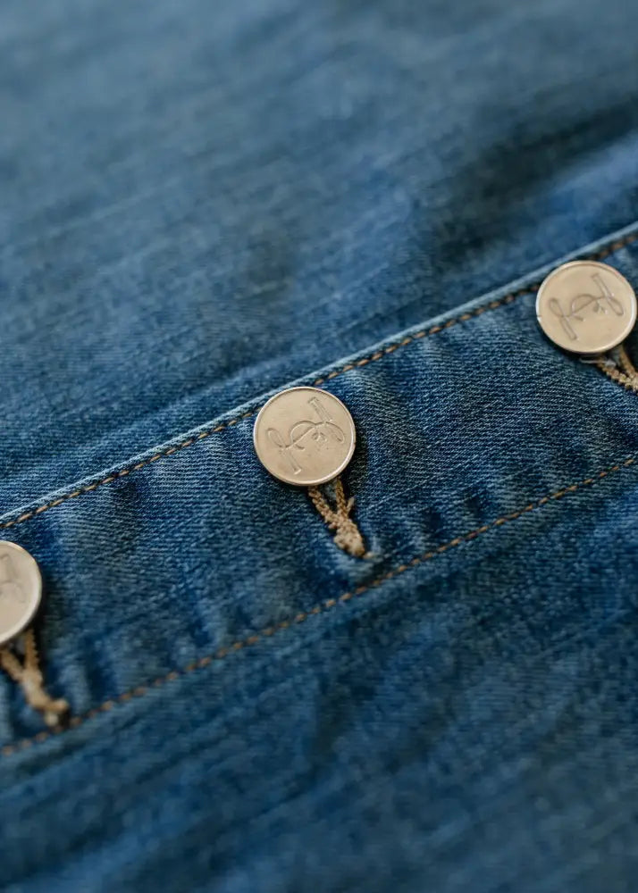 Zana Front Button Denim Midi Skirt - FINAL SALE - IC Skirts